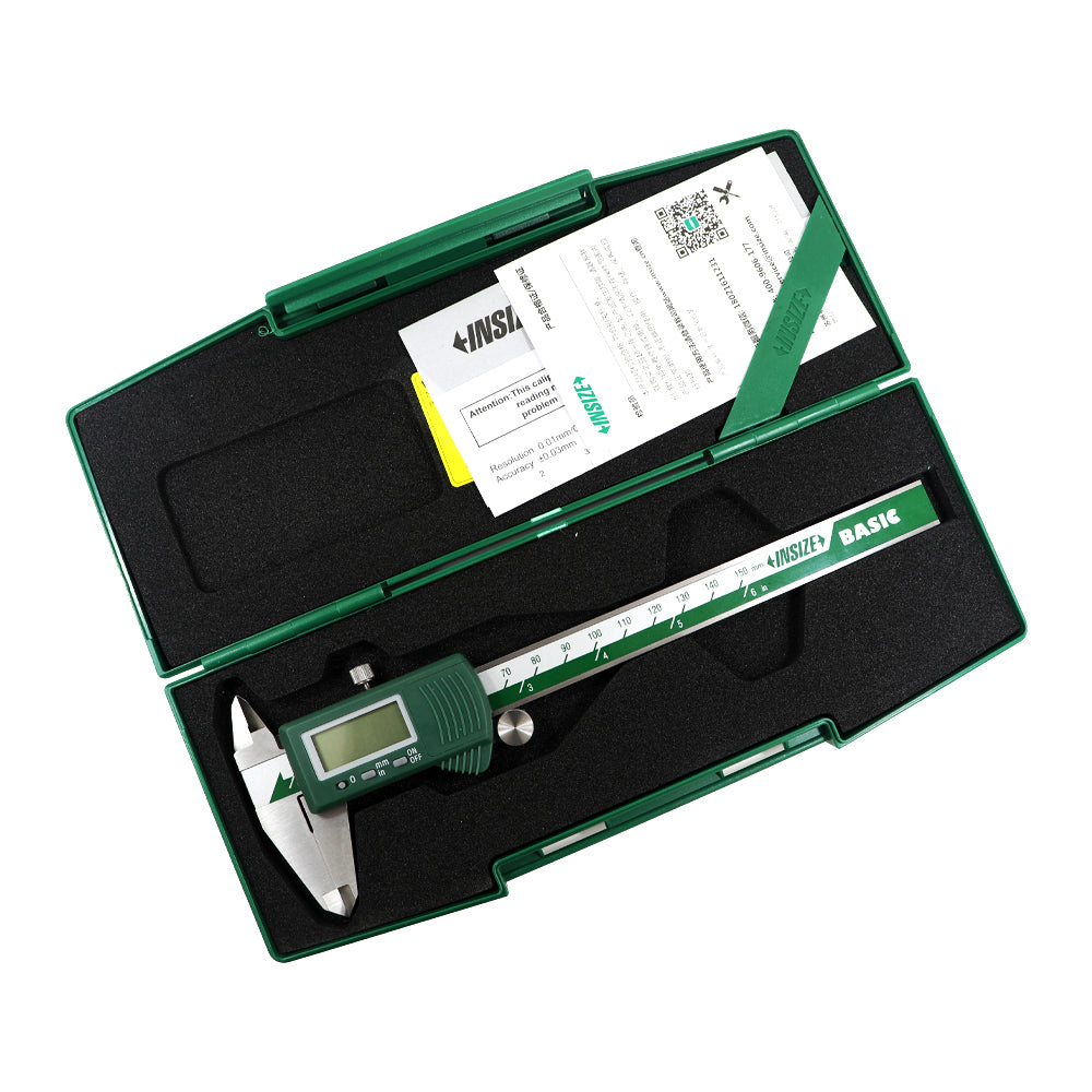 INSIZE Digital Basic Caliper – 0-150mm Measurement Tool