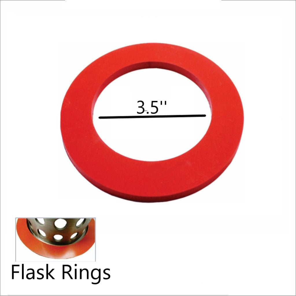 3.5" Surya Rubber Flask Rings for Jewelry Casting