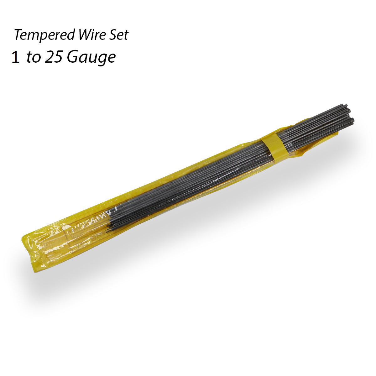 Tempered Wire Set – 1 to 25 Gauge for Jewelry Making