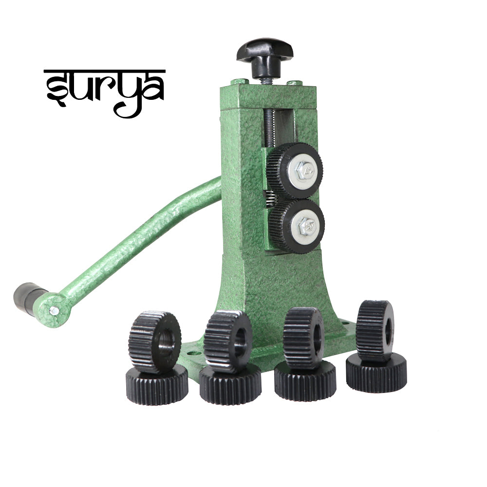 Surya Wire Zig Zag Machine – 5 Rollers Set for Gold and Silver Jewelry Wire Forming