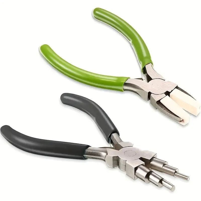Jeweltech 2pcs Carbon Steel Jewelry Pliers Set – Comfort Grip