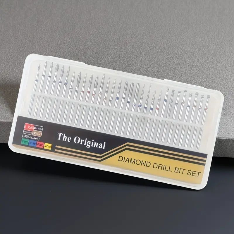 Jeweltech 30pcs Diamond Burr Cutter