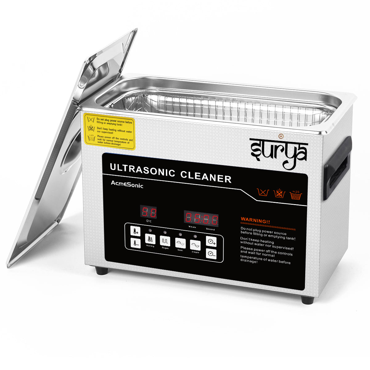 Surya 4.5L Ultrasonic Cleaner