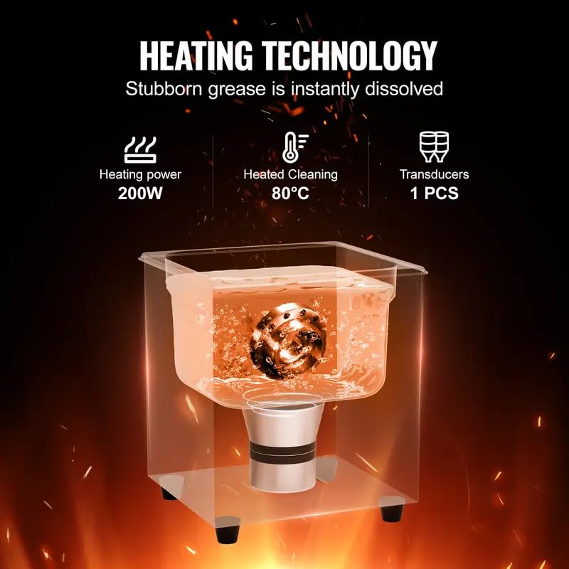 Dual Power Ultrasonic Cleaning Tank – Half Mode for Jewelry, Full Mode for Industrial Parts
