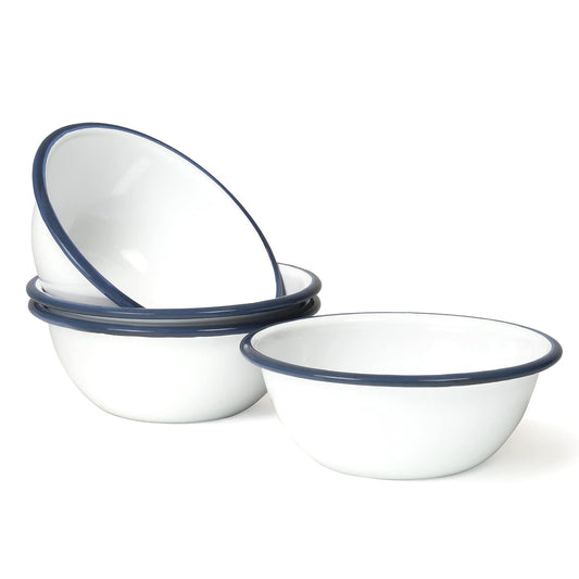 Jeweltech Enamel Chini Pyala – Pack of 4 Bowls for Jewelry Cleaning and Chemical Heating