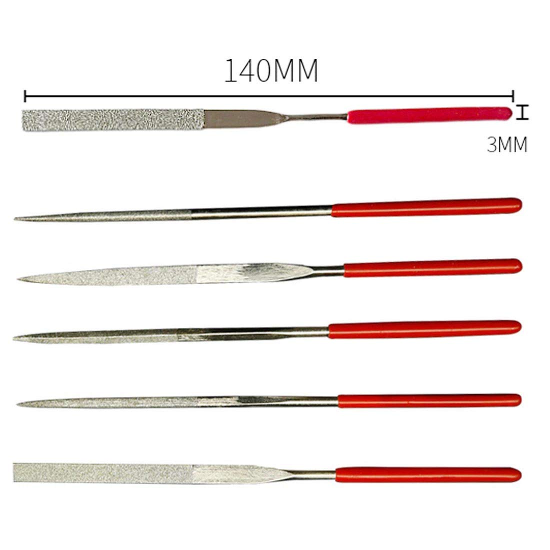 Jeweltech 5-Piece Diamond File Set