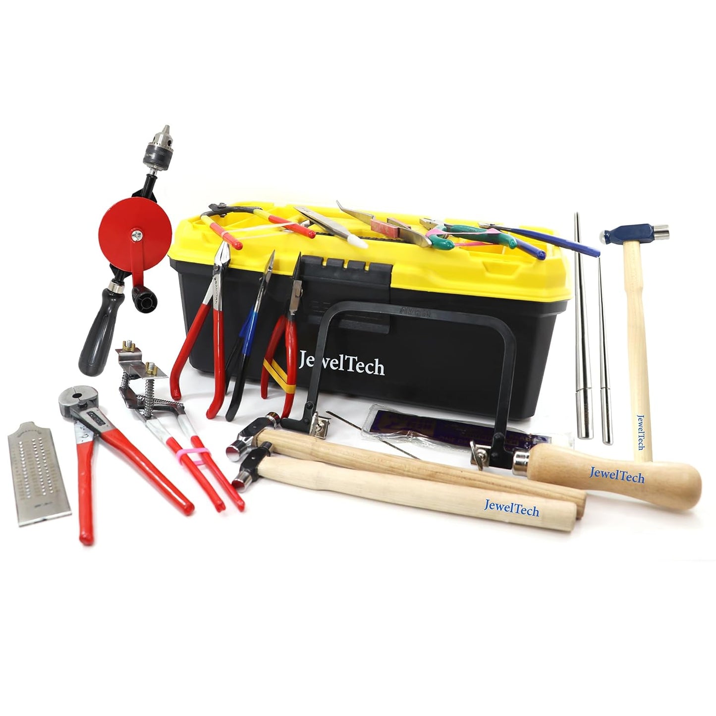 JewelTech Hammer, Cutter, and File Set for Precision Jewelry Designing and Crafting