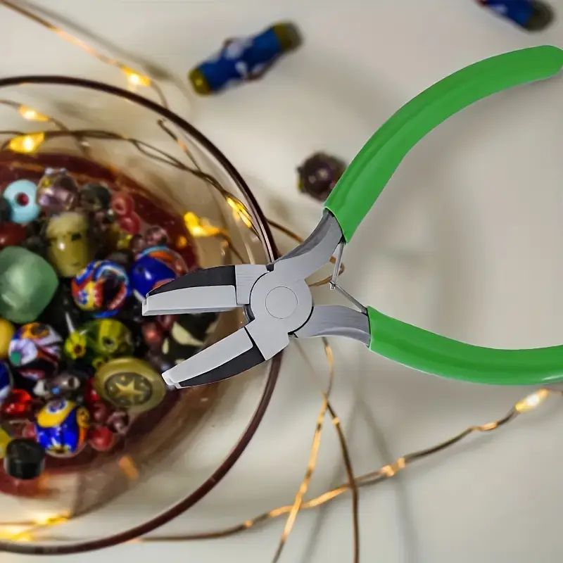 Jeweltech 2pcs Carbon Steel Jewelry Pliers Set