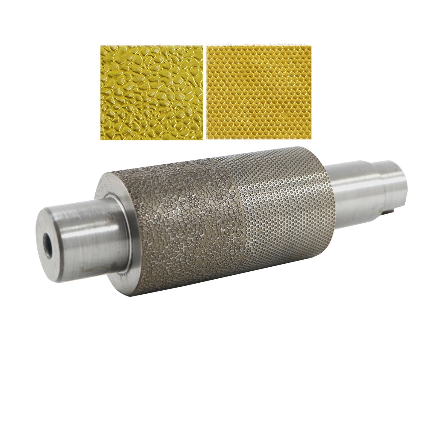 Heavy-duty jewelry roller with computer-etched design