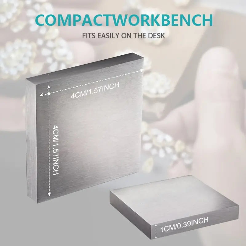 Steel plate for jewellery making work