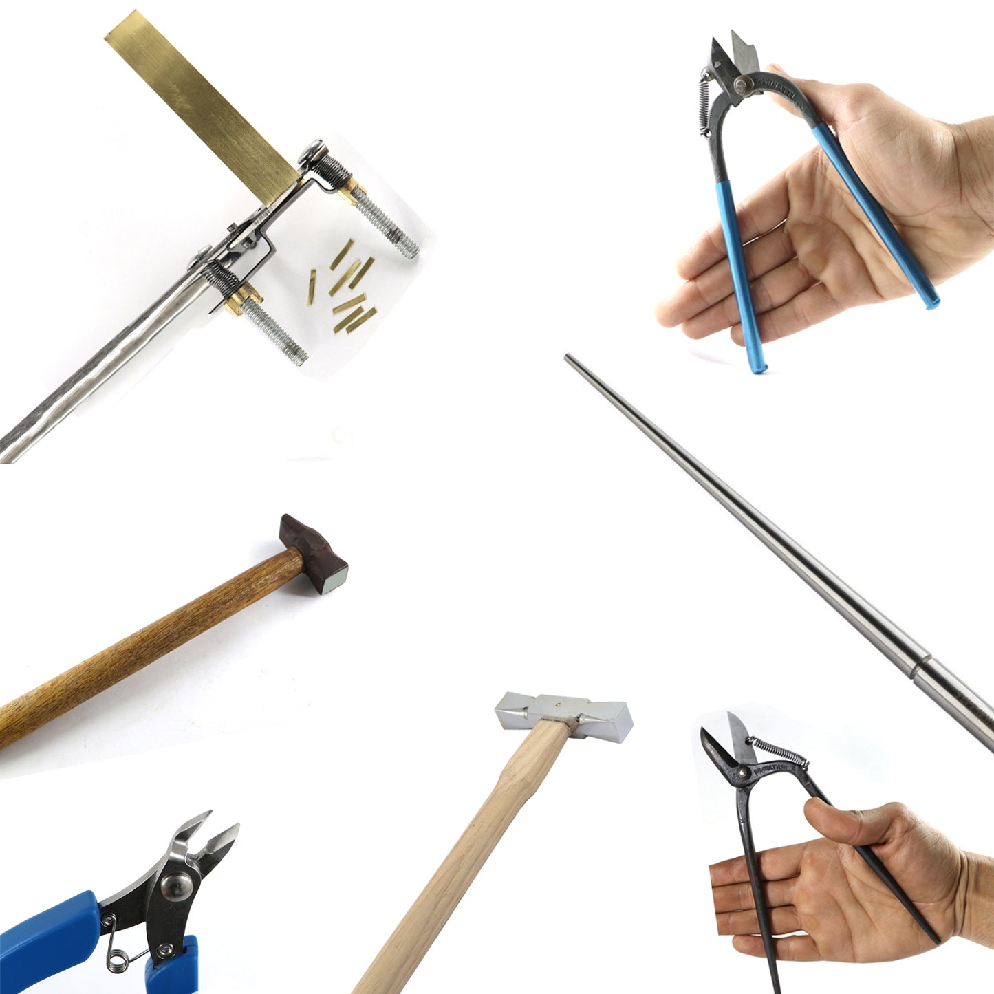 Complete Goldsmith Tool Kit with Ergonomic Handles – Ideal for DIY Jewelry Making Projects