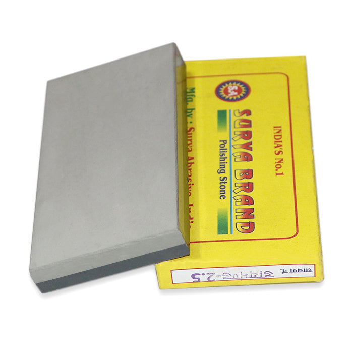 Surya White/Black Diamond Polishing Saan 2.5 – Double-Side Stone