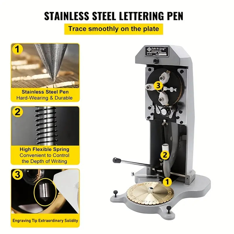 Double-Sided Scale Inner Ring Engraver 1.5–2.0mm
