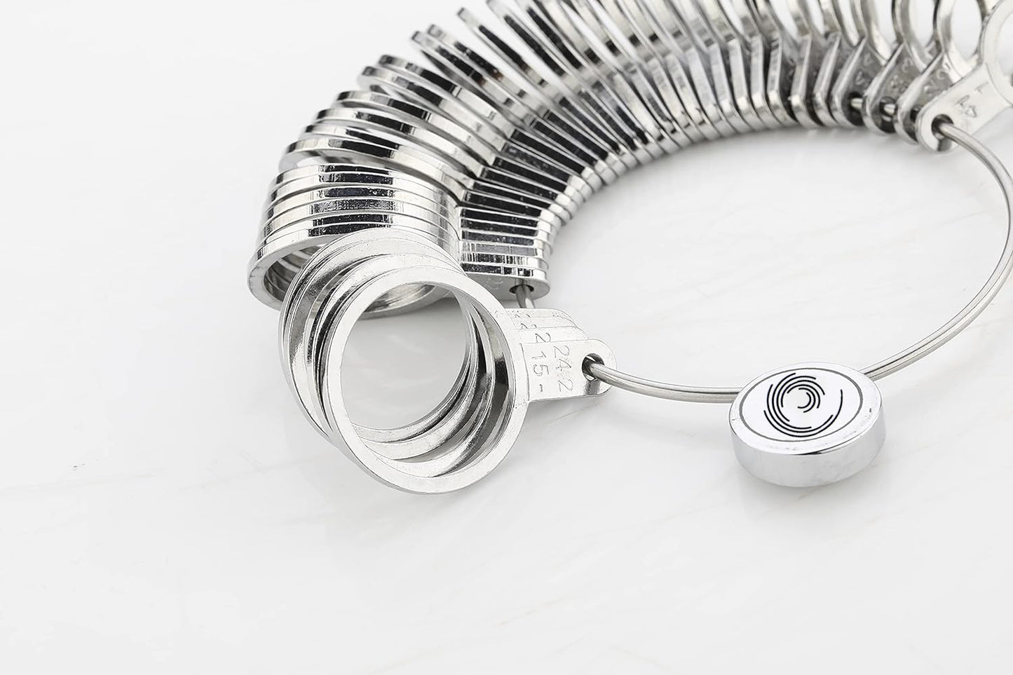 Durable and smooth-finish ring sizer set for accurate sizing in gold and silver jewelry