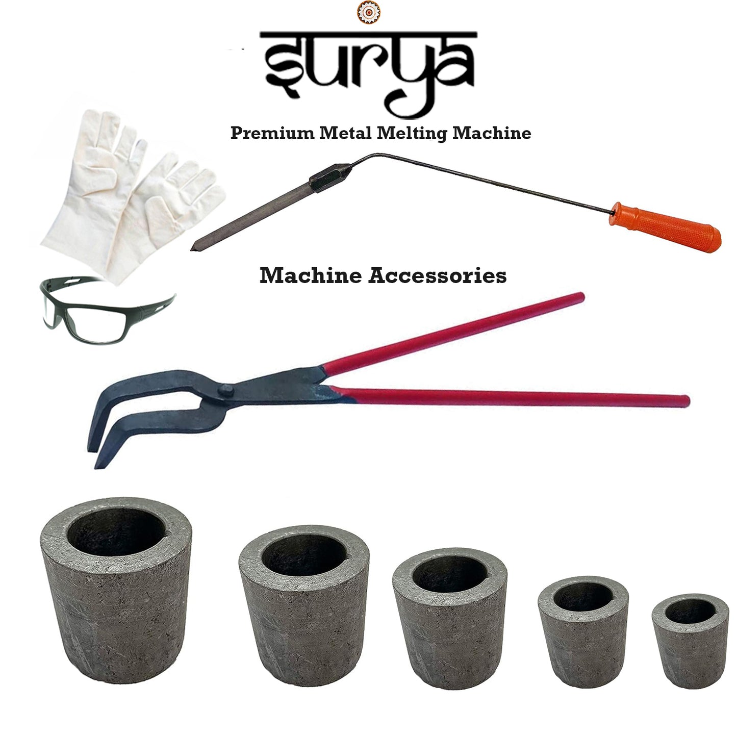 Surya 1Kg Electric Gold Melting Furnace