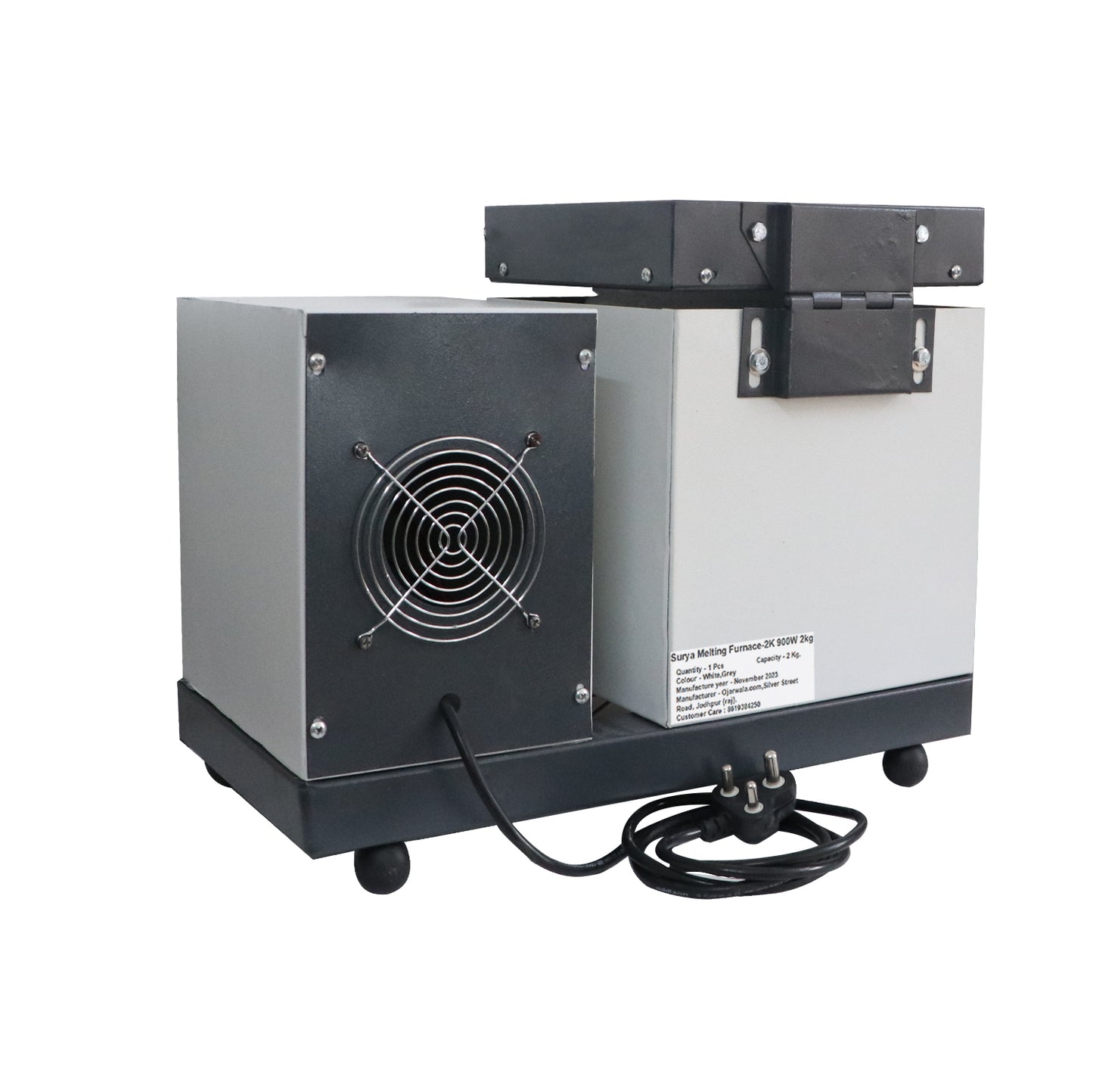 Surya 1Kg Electric Gold Melting Furnace – 1200°C Digital Furnace for Jewelry Casting