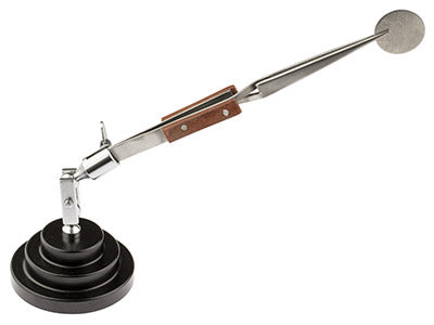 Jewelry third hand holder with heat-resistant reverse action tweezers