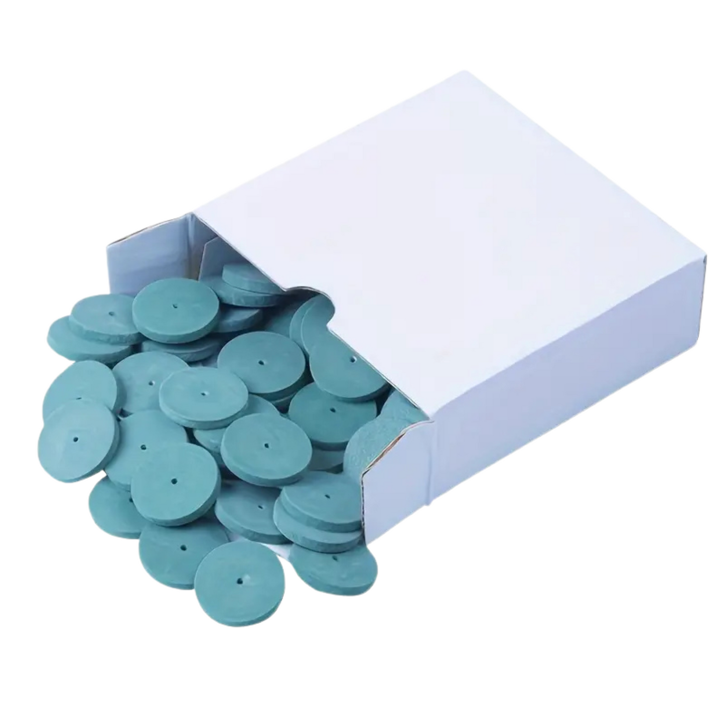 Jeweltech Silicone Rubber Polishing Wheels – Round Disc Buffing Wheels for Jewelry, Watch Repair, Metal & Non-Metal Polishing – 22mm x 3mm