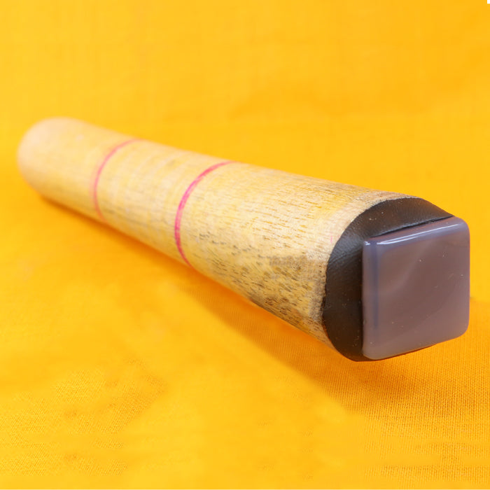 Square Hakik malchaata tool for Kundan and Jadau jewellery foil pressing and burnishing