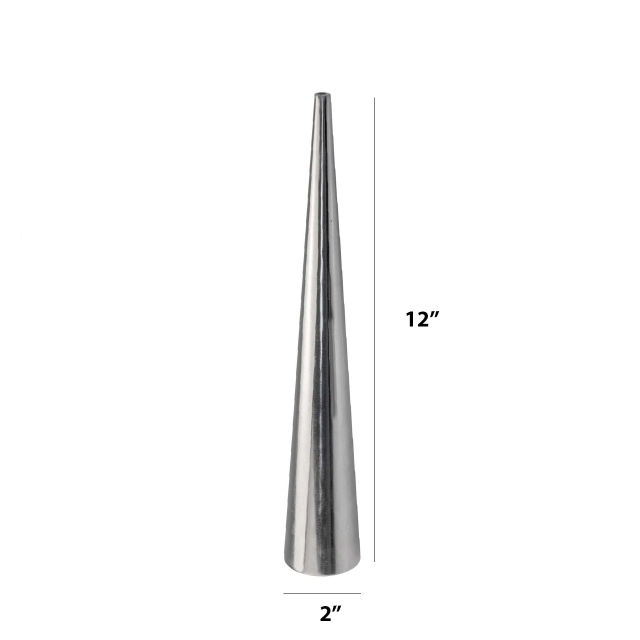 Smooth tapered mandrel rod for shaping small bangles, kada, and bali