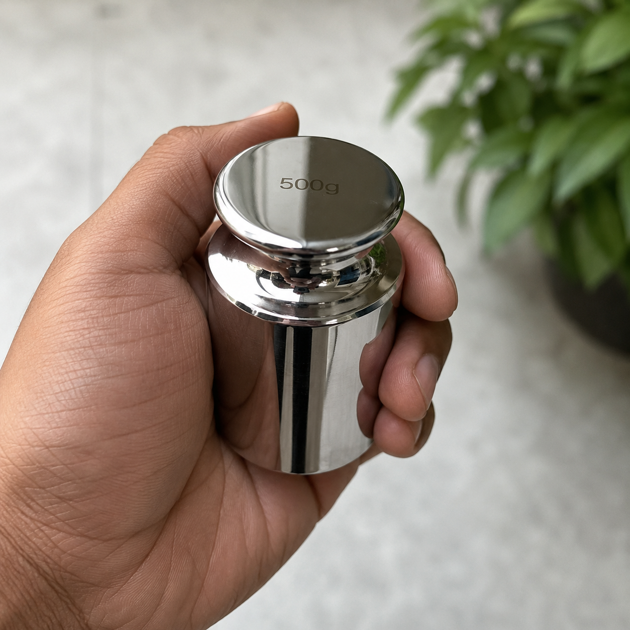 Jeweltech 500GM Stainless Steel Calibration Weight – Class F1 OIML R111 Precision Weight | Mirror Polished | High Accuracy Standard Weight for Weighing Scales & Laboratories