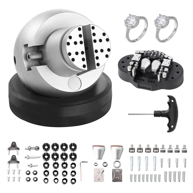 Ball Vise Engraving Setting Tool with 69 Accessories