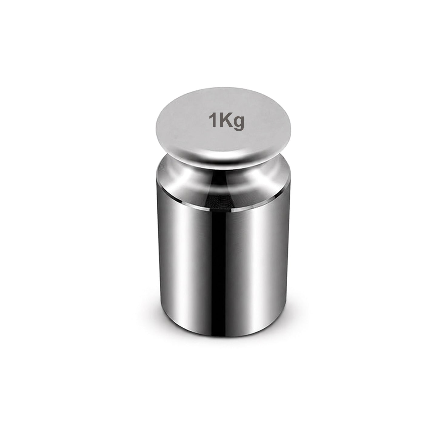 JewelTech 1Kg Stainless Steel Calibration Weight | Class F1 OIML R111 | Mirror Polished | Non-Magnetic | 1000Gm Standard Weight for Lab, Industrial & Commercial Weighing Scales