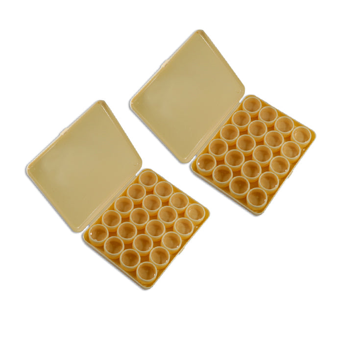 Plastic 20-in-1 round container storage box
