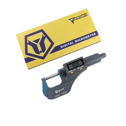 Yuzuki Digital Micrometer with box - 0-25mm 0.001mm precision

