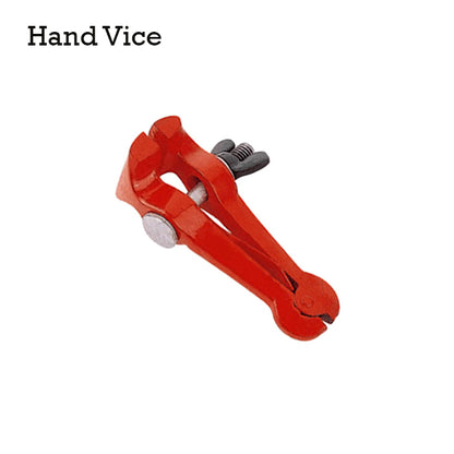 Red Hand Vice – Heavy Duty Portable Clamp for Jewelry and Craft Use (1.5" and 2" Mouth Options)

