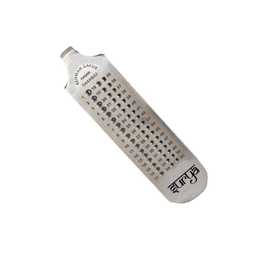 Wire Drawplate with Numbered Holes