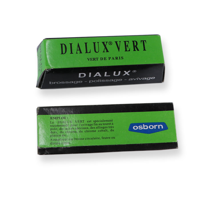 Dialux Vert Green Polishing Compound for Hard Metals and Jewelry

