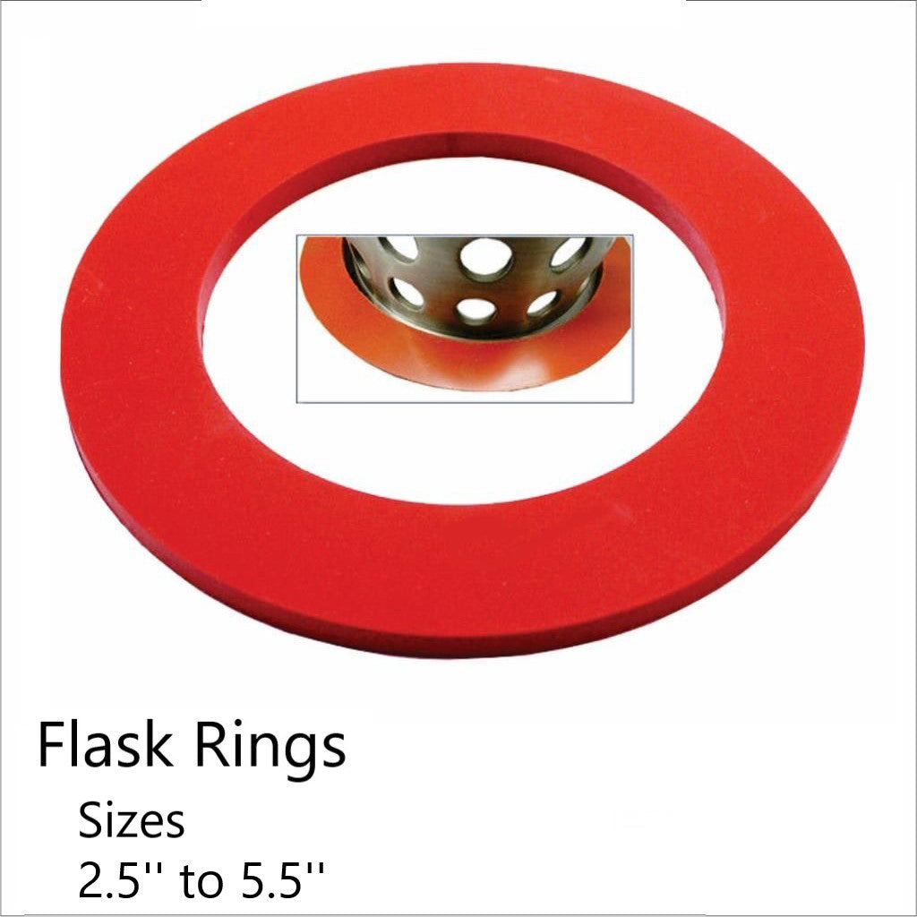 Surya Rubber Flask Rings for Jewelry Casting