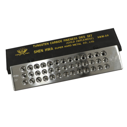 Best Quality 39 Hole Drawplate for Gold and Silver Wire Drawing

