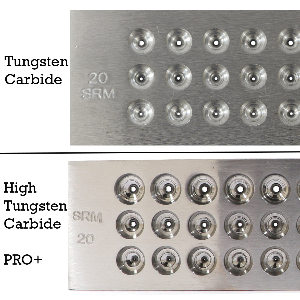 Professional Jewelry Wire Drawing Tool – Tungsten Carbide Plate 0.26–2.8 mm

