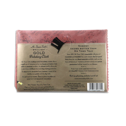 Town Talk Gold Polishing Cloth – Jewelry Cleaning Cloth