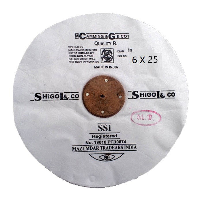 White Cloth Buff Wheel –  Jewelry Polishing Wheel for gold and silver