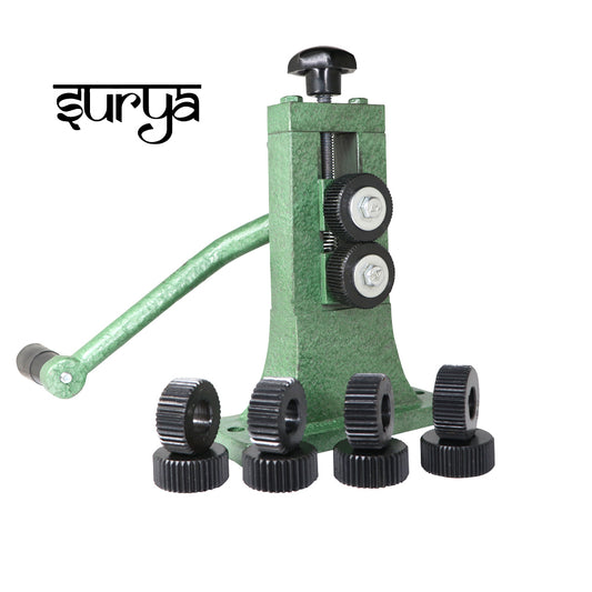 Surya Wire Zig Zag Machine – 5 Rollers Set for Gold and Silver Jewelry Wire Forming

