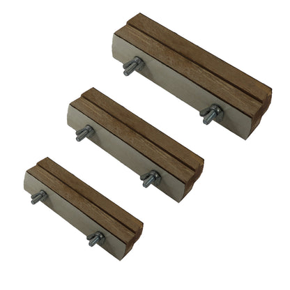 Jeweltech Wooden Ring Vice / Holder – 4", 6", 8" Adjustable Clamp for Jewelry Stone Setting, Engraving, Polishing & Craft Work