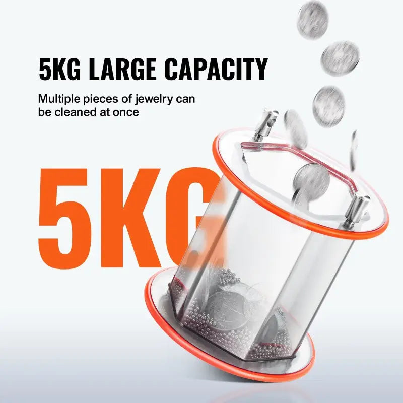 5kg Large Capacity Jewelry Polisher for professional use