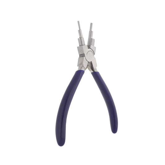 Three Step Wire Wrapping Plier – Jewelry Making Tool for 2mm, 4mm, 6mm Loops

