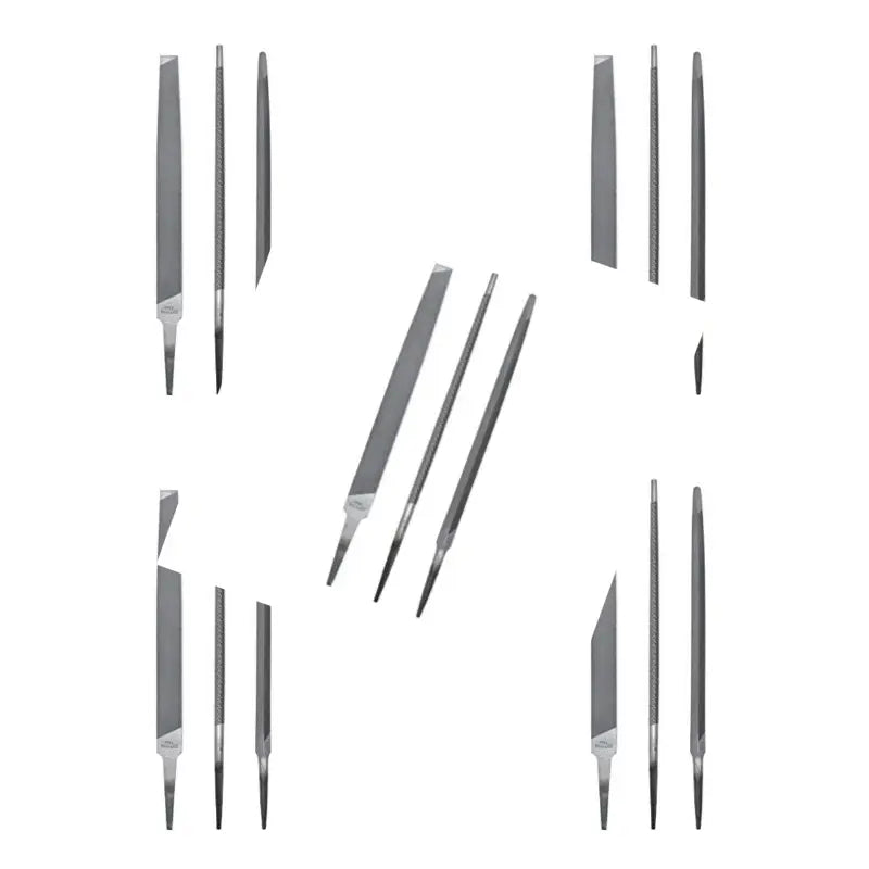 Jeweltech 3 Pc 6 Inch File Set – Precision Hand Tools