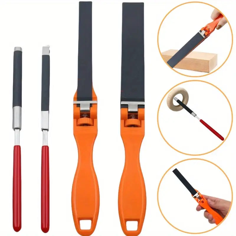 Jewelry Sandpaper Rod for Polishing Wooden Carving and Small Crafts