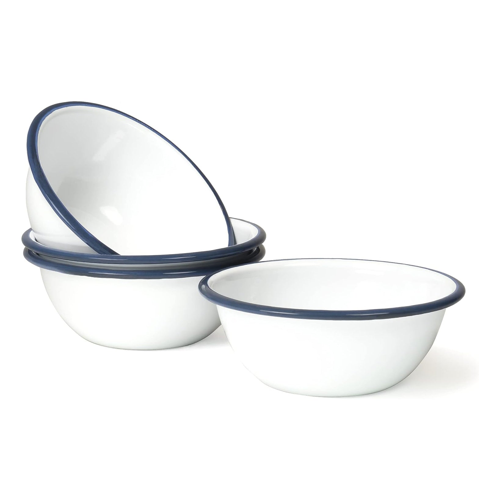 Jeweltech Enamel Chini Pyala – Pack of 4 Bowls for Jewelry Cleaning and Chemical Heating

