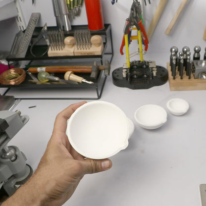 Jeweltech Ceramic Crucible Melting Bowl Set