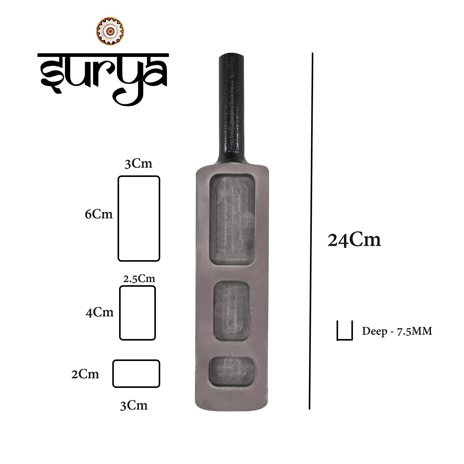 JEWELTECH Gold Silver Melting Reja 50,100 And 200 Capacity Ingot Mould