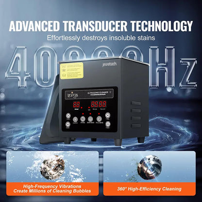 Industrial Grade Ultrasonic Cleaning Machine – Jewelry, Watches, Glasses, Tools