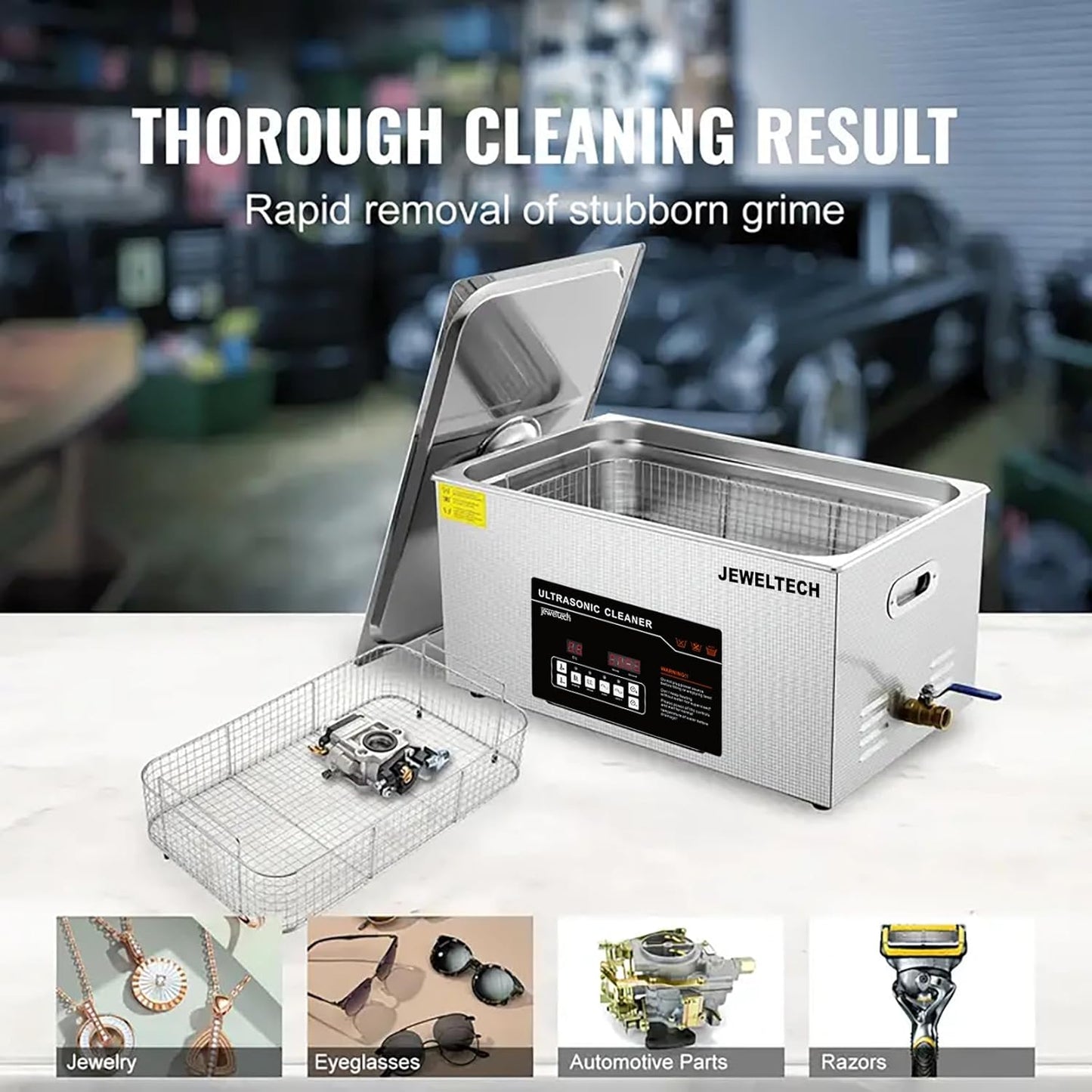 Professional Ultrasonic Cleaner for Jewelry and Auto Parts