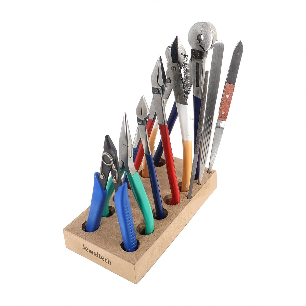 JewelTech 9 pcs jewellery making tool kit with pliers and cutters