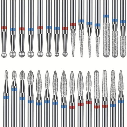 Jeweltech 30pcs Diamond Burr Cutter Set